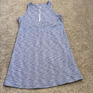 Lou and Grey Athletic Dress, Sm. Like New, cornflower blue, White, Grey
